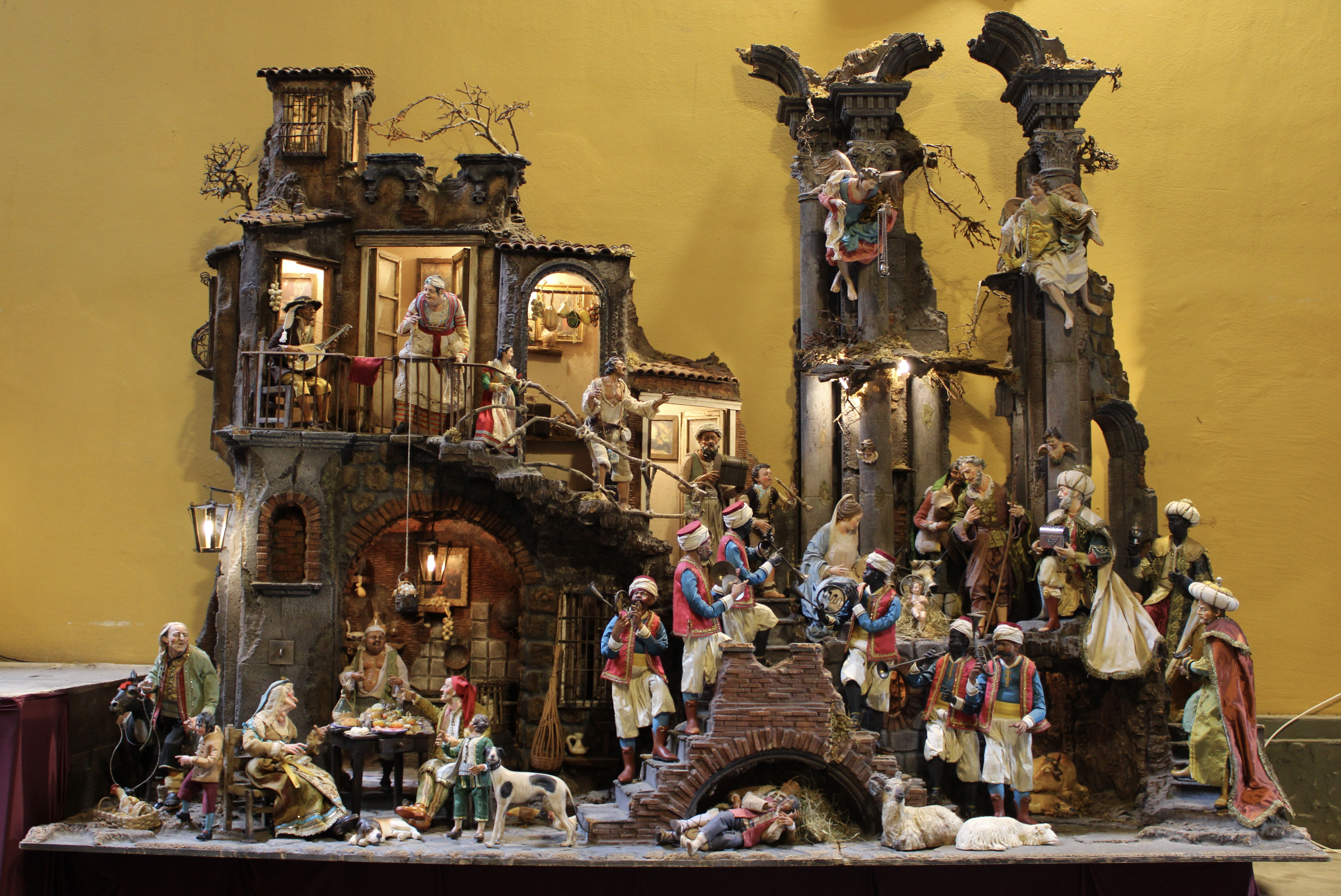 Alla 167 Di Lecce Un Presepe In Stile Settecento Napoletano Salentolive24 In Diretta Dal Salento